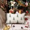 Christmas Pillow Covers 12x20 inch Christmas Tree Decorative White Throw Pillow Covers Winter Famliy Decoration for Home Couch